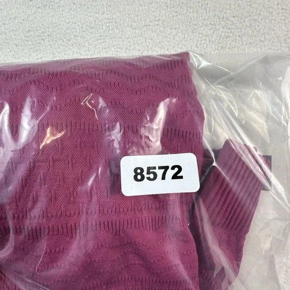 Lululemon Shirt Womens Size 2 Red Textured REST LESS Hoodie Running Gym Top - Picture 8 of 8